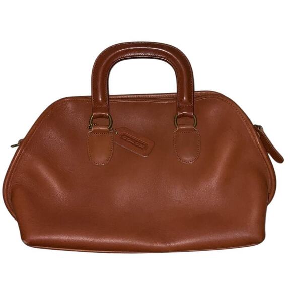 Vintage Coach Baxter bag No. 9903 in British tan. Made in USA - Picture 11 of 13